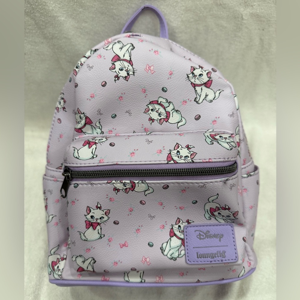 Loungefly Marie Aristocats Purple Mini Backpack